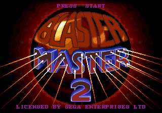 Blaster Master 2 Title Screen